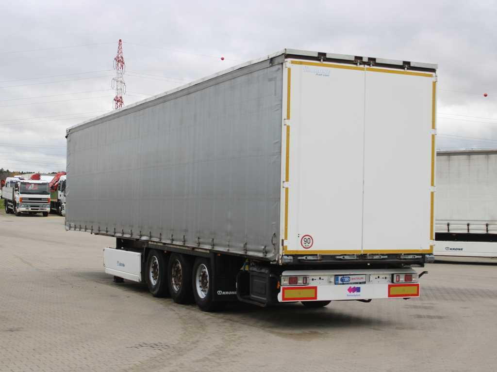 Krone PROFI LINER, MULTILOCK, LIFTING AXLE, SAF - Semi-trailer dengan terpal samping: gambar 5 Krone PROFI LINER, MULTILOCK, LIFTING AXLE, SAF - Semi-trailer dengan terpal samping: gambar 5