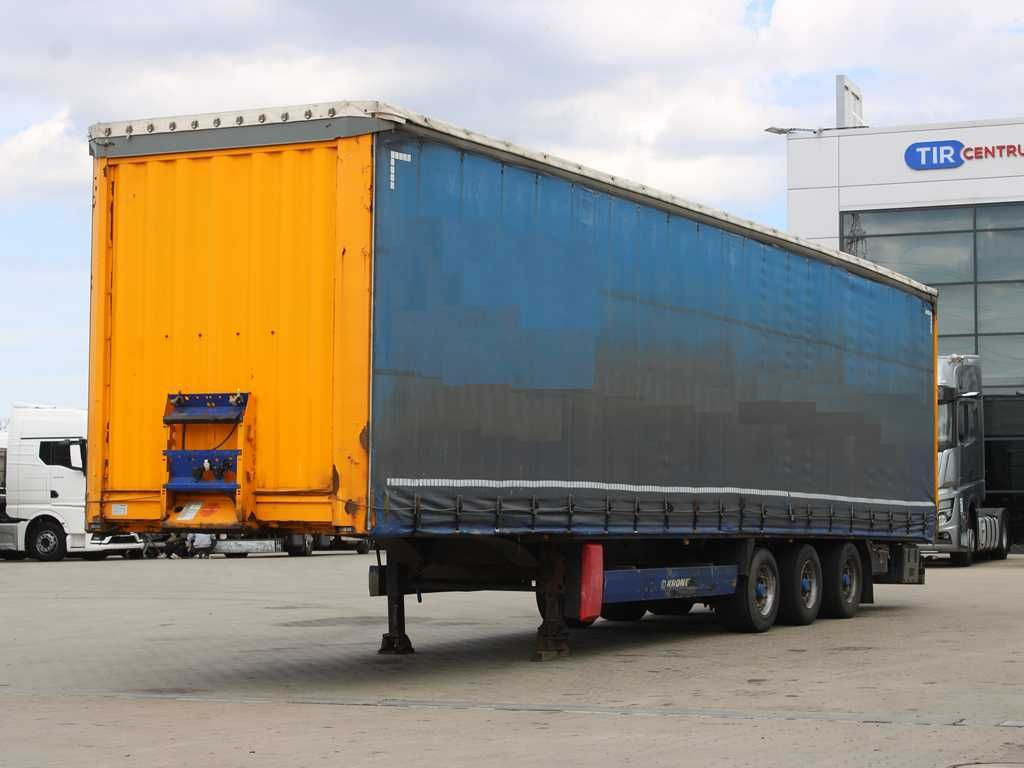 Krone SD, LIFTING AXLE, LOWDECK, LIFTING ROOF - Semi-trailer dengan terpal samping: gambar 1 Krone SD, LIFTING AXLE, LOWDECK, LIFTING ROOF - Semi-trailer dengan terpal samping: gambar 1