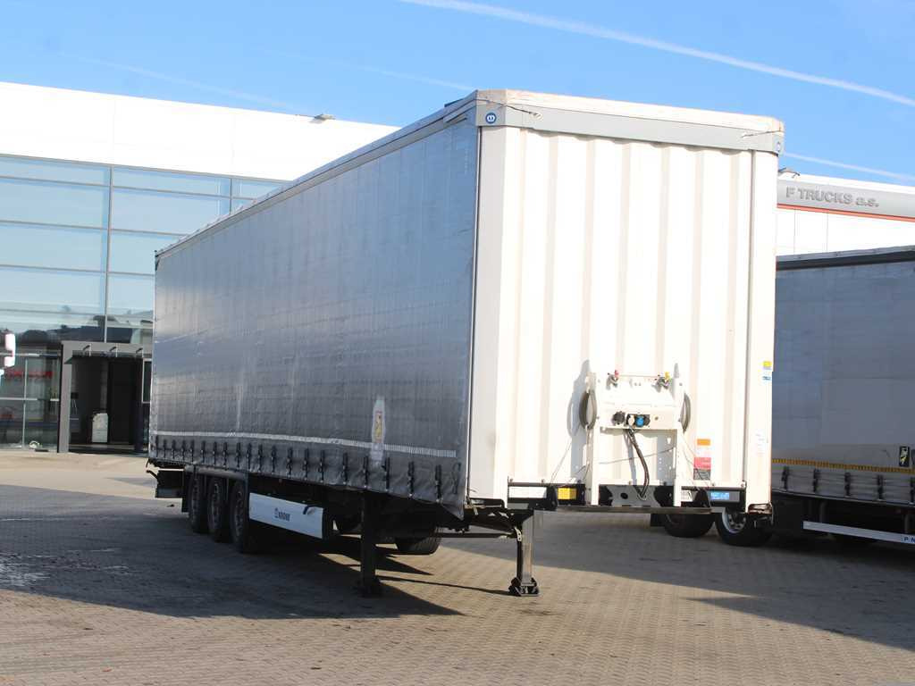 Krone SD, LIFTING AXLE, MULTILOCK, LOWDECK, LIFTING ROOF - Semi-trailer dengan terpal samping: gambar 3 Krone SD, LIFTING AXLE, MULTILOCK, LOWDECK, LIFTING ROOF - Semi-trailer dengan terpal samping: gambar 3