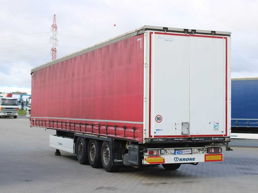 Krone SD, LIFTING AXLE, MULTILOCK, SAF, 2x PALLET BASKET - Semi-trailer dengan terpal samping: gambar 5 Krone SD, LIFTING AXLE, MULTILOCK, SAF, 2x PALLET BASKET - Semi-trailer dengan terpal samping: gambar 5