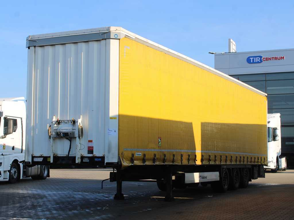 Krone SD, LOWDECK, LIFTING AXLE, LIFTING ROOF, MULTILOCK - Semi-trailer dengan terpal samping: gambar 1 Krone SD, LOWDECK, LIFTING AXLE, LIFTING ROOF, MULTILOCK - Semi-trailer dengan terpal samping: gambar 1