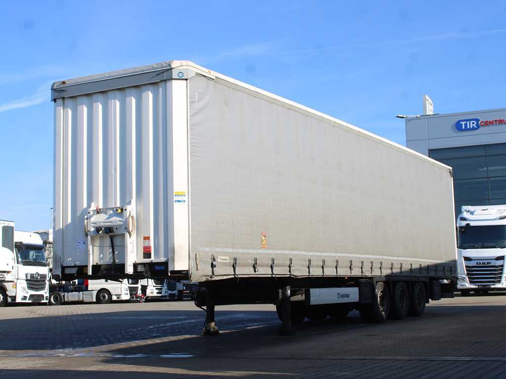 Krone SD, LOWDECK, LIFTING AXLE, MULTILOCK, LIFTING ROOF - Semi-trailer dengan terpal samping: gambar 1 Krone SD, LOWDECK, LIFTING AXLE, MULTILOCK, LIFTING ROOF - Semi-trailer dengan terpal samping: gambar 1