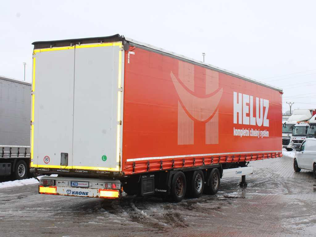 Krone SD, LOWDECK, MULTILOCK, LIFTING AXLE, LIFTING ROOF - Semi-trailer dengan terpal samping: gambar 4 Krone SD, LOWDECK, MULTILOCK, LIFTING AXLE, LIFTING ROOF - Semi-trailer dengan terpal samping: gambar 4