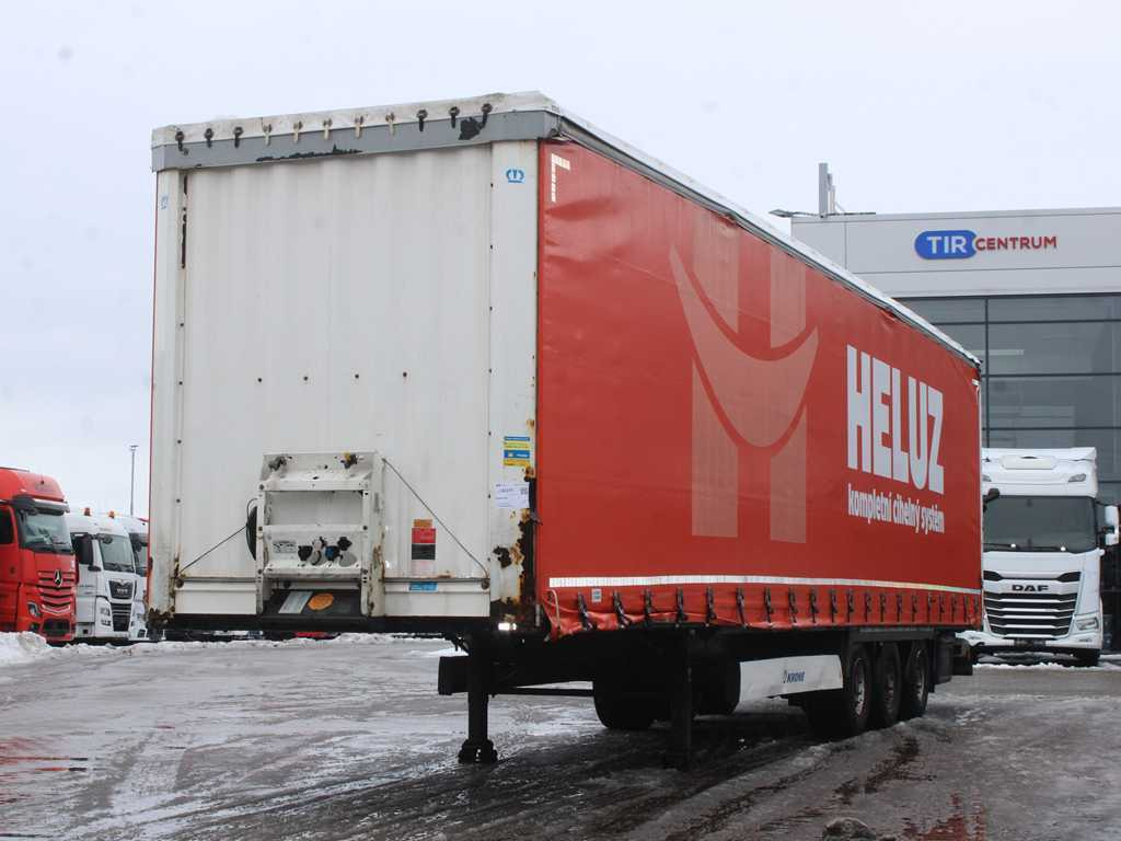 Krone SD, LOWDECK, MULTILOCK, LIFTING AXLE, LIFTING ROOF - Semi-trailer dengan terpal samping: gambar 1 Krone SD, LOWDECK, MULTILOCK, LIFTING AXLE, LIFTING ROOF - Semi-trailer dengan terpal samping: gambar 1