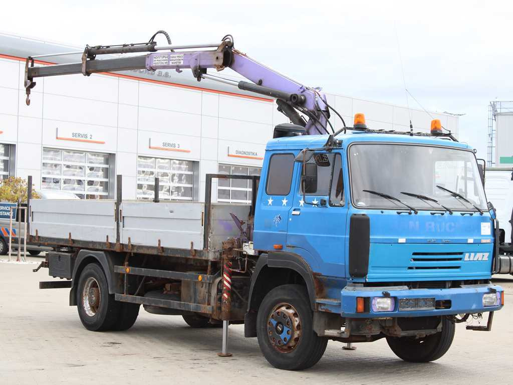 Liaz 18.23, NJ SR-70 PT HYDRAULIC ARM, LIGHTHOUSES - Truk flatbed, Truk derek: gambar 3 Liaz 18.23, NJ SR-70 PT HYDRAULIC ARM, LIGHTHOUSES - Truk flatbed, Truk derek: gambar 3