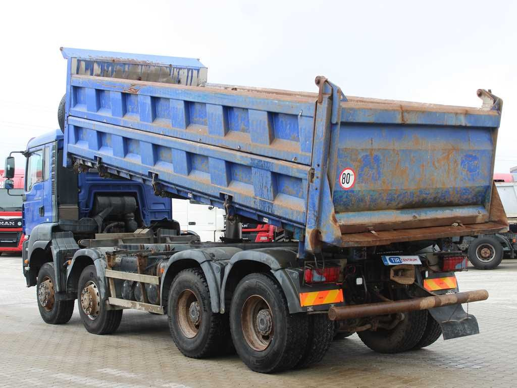 MAN TGA 41.480, 8X6, THREE-SIDED, EURO 3, RETARDER - Truk jungkit: gambar 4 MAN TGA 41.480, 8X6, THREE-SIDED, EURO 3, RETARDER - Truk jungkit: gambar 4