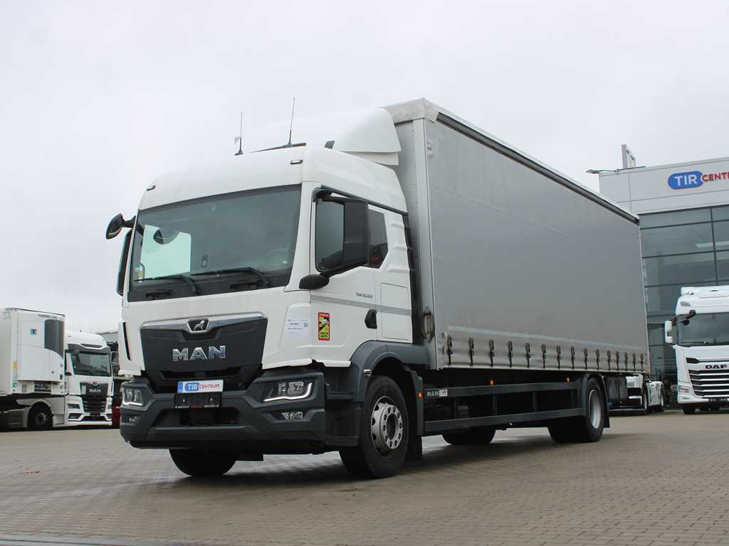 MAN TGM 18.320, EURO 6, NAVIGATION - Truk dengan terpal samping: gambar 1 MAN TGM 18.320, EURO 6, NAVIGATION - Truk dengan terpal samping: gambar 1