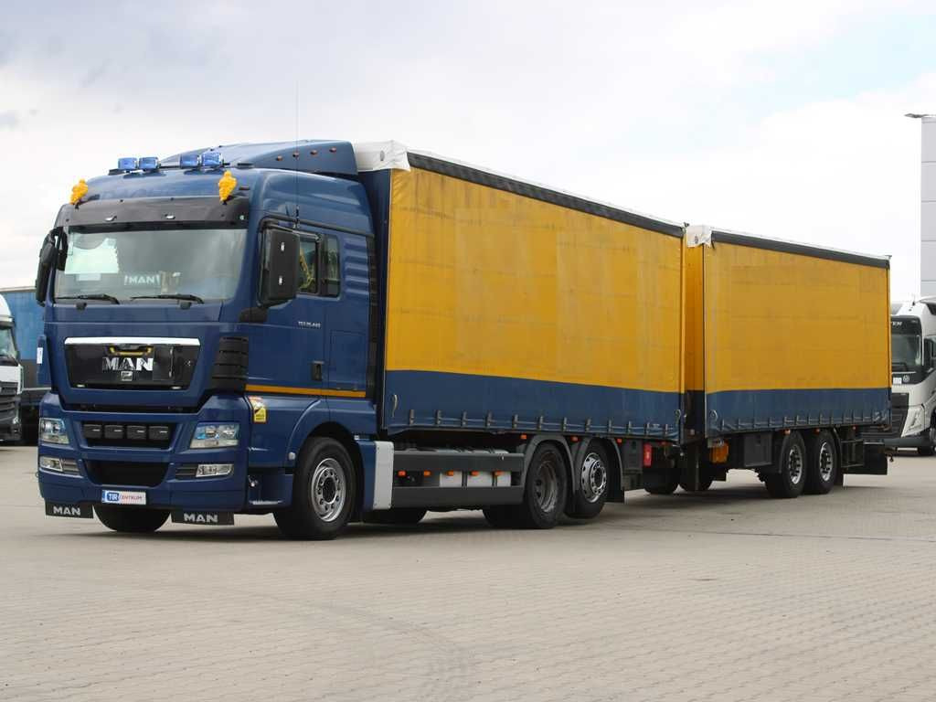 MAN TGS 26.440, 6X2, EURO 5, LIFTING AXLE, TV - Truk dengan terpal samping: gambar 1 MAN TGS 26.440, 6X2, EURO 5, LIFTING AXLE, TV - Truk dengan terpal samping: gambar 1