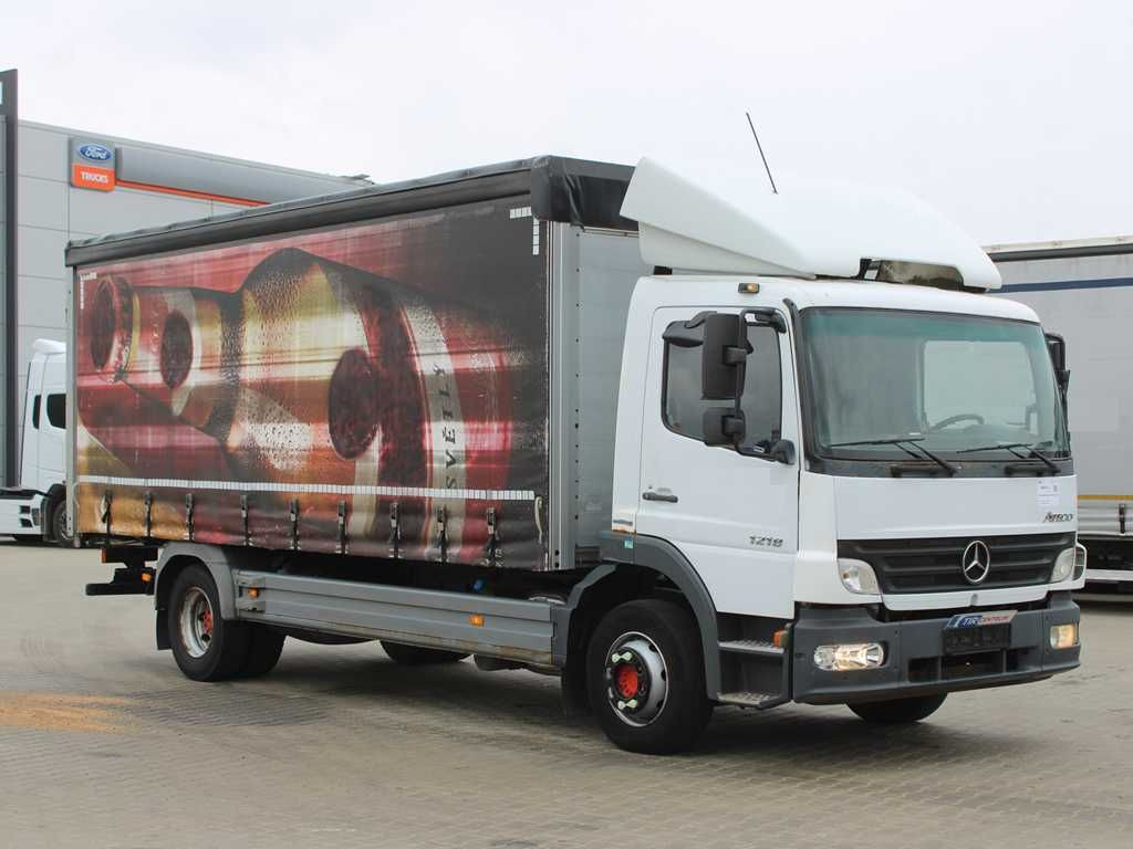 Mercedes-Benz ATEGO 1218, EURO 4 - Truk dengan terpal samping: gambar 2 Mercedes-Benz ATEGO 1218, EURO 4 - Truk dengan terpal samping: gambar 2