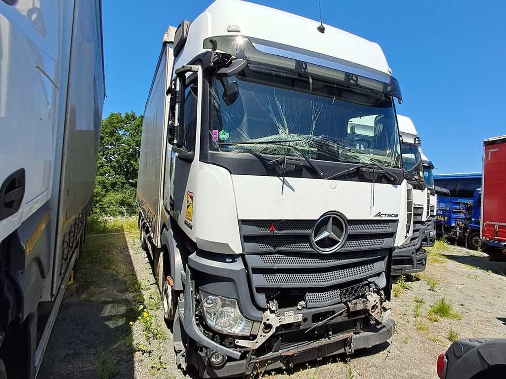 Mercedes-Benz Actros 2542, 6X2 + PANAV TVK18M - Truk dengan terpal samping: gambar 2 Mercedes-Benz Actros 2542, 6X2 + PANAV TVK18M - Truk dengan terpal samping: gambar 2