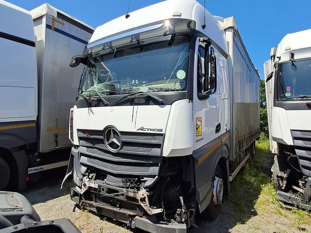 Mercedes-Benz Actros 2542, 6X2 + PANAV TVK18M - Truk dengan terpal samping: gambar 1 Mercedes-Benz Actros 2542, 6X2 + PANAV TVK18M - Truk dengan terpal samping: gambar 1