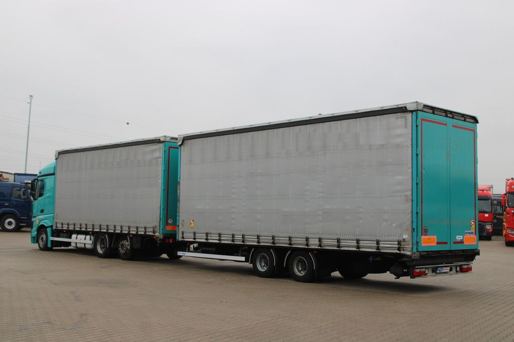 Mercedes-Benz Actros 2542, 6x2,EURO 6 + TRAILER PANAV TV018L - Truk dengan terpal samping: gambar 3 Mercedes-Benz Actros 2542, 6x2,EURO 6 + TRAILER PANAV TV018L - Truk dengan terpal samping: gambar 3