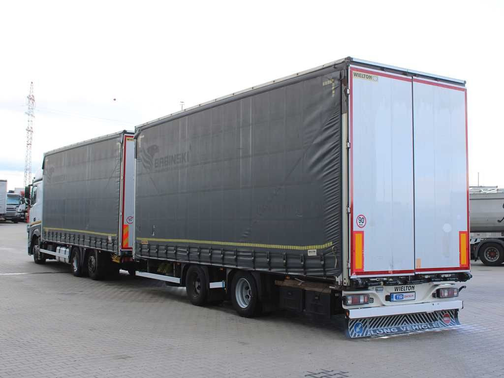 Mercedes-Benz Actros 2545, TRANZIT SET, LIFTING AXLE, EURO 6 - Truk dengan terpal samping: gambar 4 Mercedes-Benz Actros 2545, TRANZIT SET, LIFTING AXLE, EURO 6 - Truk dengan terpal samping: gambar 4