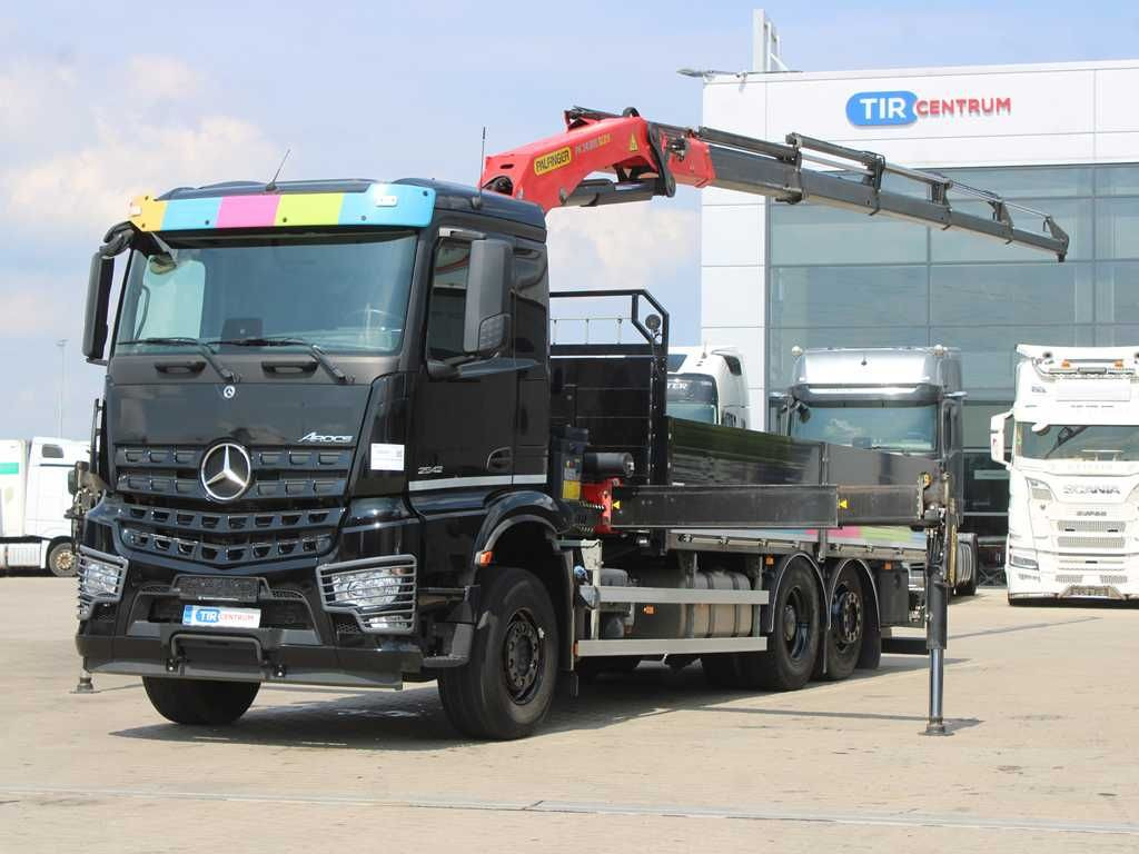 Mercedes-Benz Arocs 2542, 6X2, EURO 6, CAMERA, PALFINGER PK 24 - Truk derek: gambar 1 Mercedes-Benz Arocs 2542, 6X2, EURO 6, CAMERA, PALFINGER PK 24 - Truk derek: gambar 1
