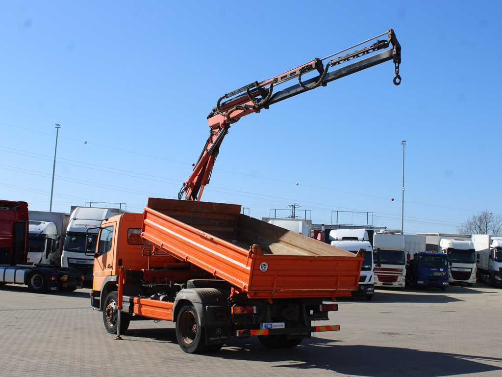 Mercedes-Benz Atego 1523, HYDRAULIC ARM ATLAS 60.1, THREE-SIDED - Truk jungkit, Truk derek: gambar 5 Mercedes-Benz Atego 1523, HYDRAULIC ARM ATLAS 60.1, THREE-SIDED - Truk jungkit, Truk derek: gambar 5