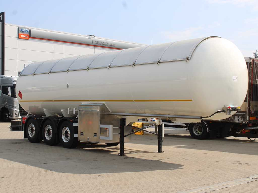 Others KADATEC KA350C, LIFTING AXLE, LPG - PROPANE BUTANE, ADR, 53m³ - Semi-trailer tangki: gambar 3 Others KADATEC KA350C, LIFTING AXLE, LPG - PROPANE BUTANE, ADR, 53m³ - Semi-trailer tangki: gambar 3