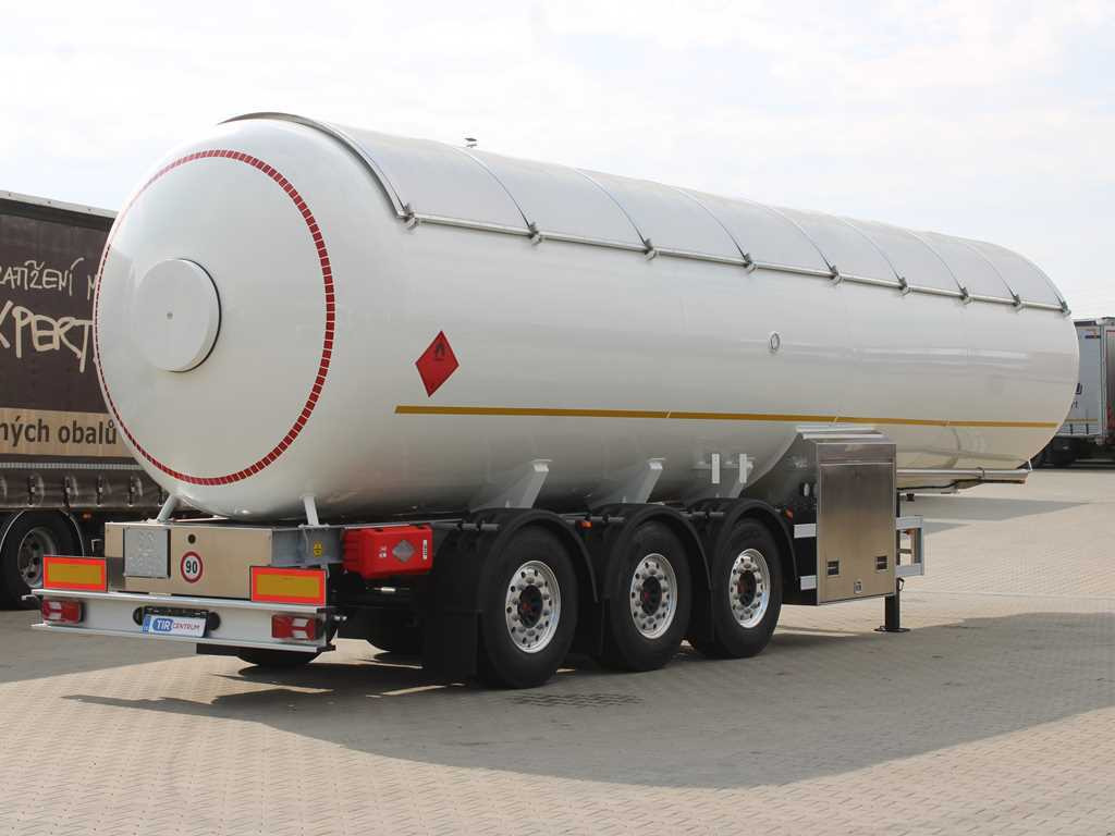 Others KADATEC KA350C, LIFTING AXLE, LPG - PROPANE BUTANE, ADR, 53m³ - Semi-trailer tangki: gambar 4 Others KADATEC KA350C, LIFTING AXLE, LPG - PROPANE BUTANE, ADR, 53m³ - Semi-trailer tangki: gambar 4