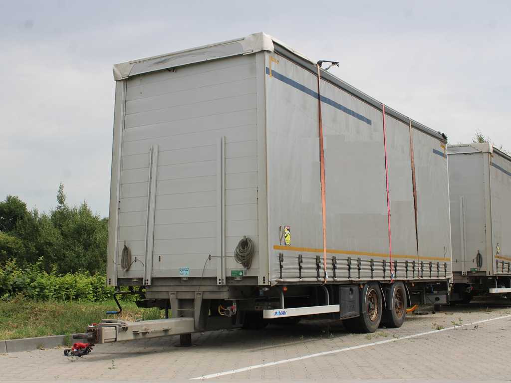 Panav TVK18M - Trailer dengan terpal samping: gambar 1 Panav TVK18M - Trailer dengan terpal samping: gambar 1