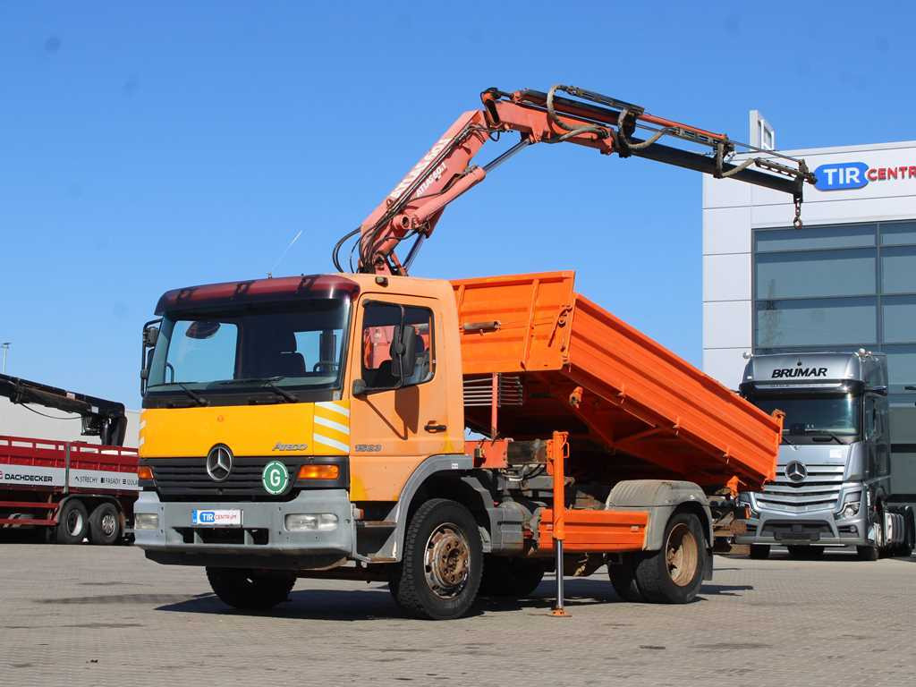 Mercedes-Benz Atego 1523, HYDRAULIC ARM ATLAS 60.1, THREE-SIDED - Peralatan lainnya: gambar 1 Mercedes-Benz Atego 1523, HYDRAULIC ARM ATLAS 60.1, THREE-SIDED - Peralatan lainnya: gambar 1