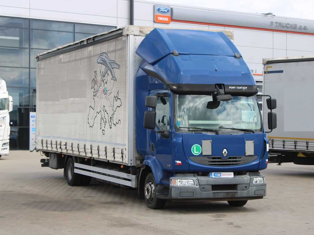 Renault MIDLUM 220.12, EURO 5, TAIL LIFT - Truk dengan terpal samping: gambar 2 Renault MIDLUM 220.12, EURO 5, TAIL LIFT - Truk dengan terpal samping: gambar 2