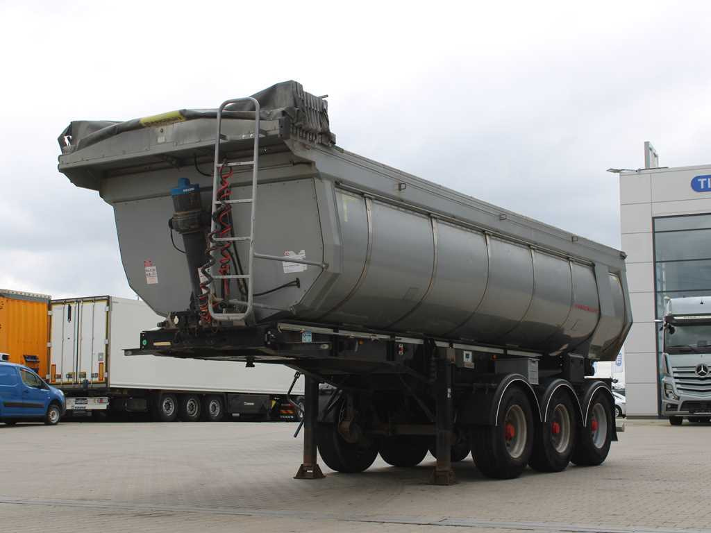 Semi-trailer jungkit Schwarzmüller K-SERIES, LIFT AXLE, 24m3, HARDOX, THERMO: gambar 1