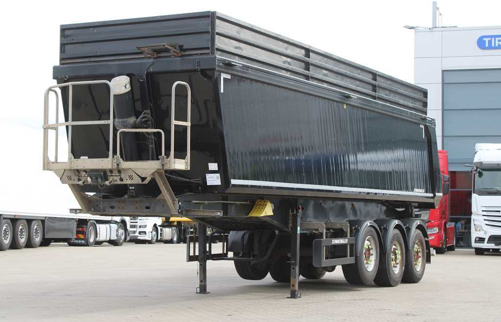 Schwarzmüller KIS 3/E, 2X LIFT AXLE, SAF, 46m³ - Semi-trailer jungkit: gambar 1 Schwarzmüller KIS 3/E, 2X LIFT AXLE, SAF, 46m³ - Semi-trailer jungkit: gambar 1