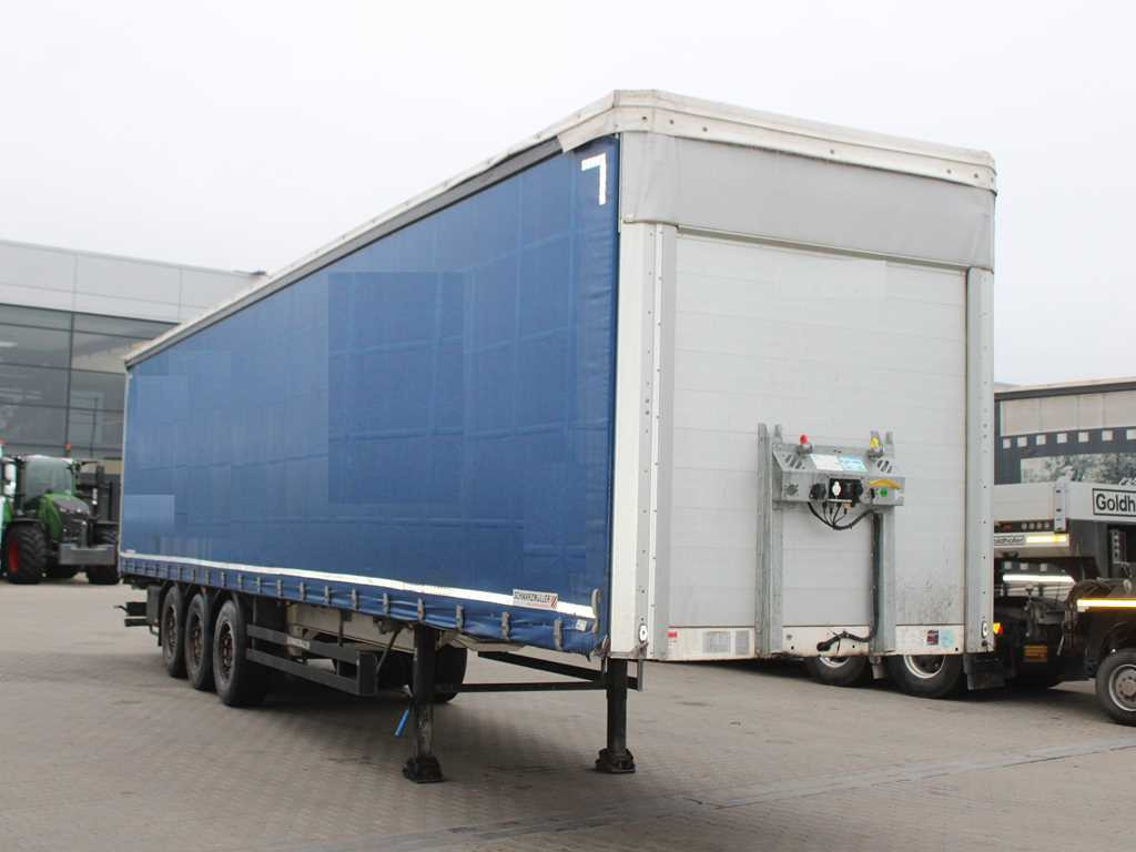 Schwarzmüller SPA 3/E, LIFT AXLE, LOADER, MULTILOCK, SAF - Semi-trailer dengan terpal samping: gambar 3 Schwarzmüller SPA 3/E, LIFT AXLE, LOADER, MULTILOCK, SAF - Semi-trailer dengan terpal samping: gambar 3