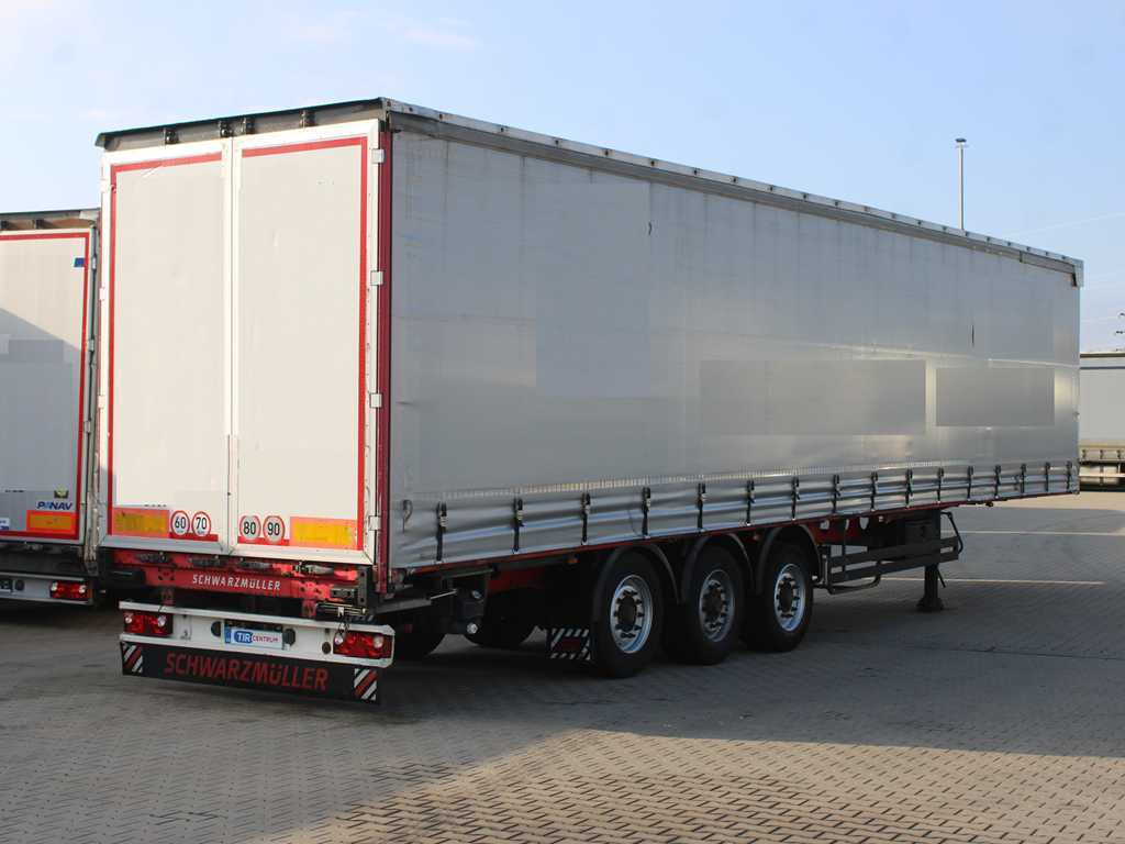 Schwarzmüller SPA 3/E, MULTILOCK, LIFTING AXLE - Semi-trailer dengan terpal samping: gambar 4 Schwarzmüller SPA 3/E, MULTILOCK, LIFTING AXLE - Semi-trailer dengan terpal samping: gambar 4