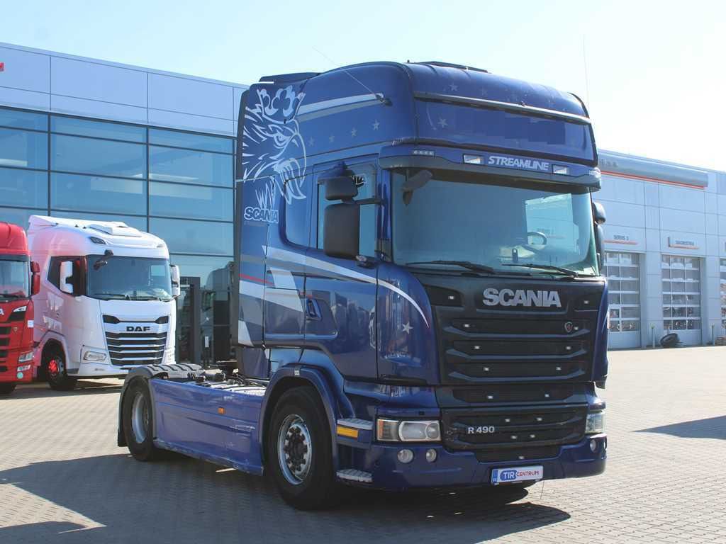 Scania R490, STANDARD, RETARDER, DOUBLE CIRCUIT. HYDR., EURO 6 - Tractor head: gambar 3 Scania R490, STANDARD, RETARDER, DOUBLE CIRCUIT. HYDR., EURO 6 - Tractor head: gambar 3