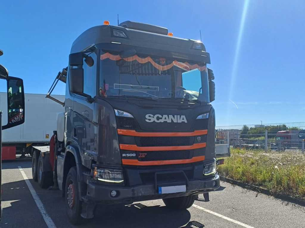 Scania R500, 6x6, RETARDER, OPTICRUISE, PALFINGER EPSILON S260Z96 - Tractor head: gambar 3 Scania R500, 6x6, RETARDER, OPTICRUISE, PALFINGER EPSILON S260Z96 - Tractor head: gambar 3