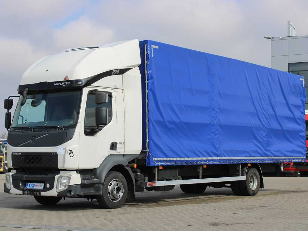 Volvo FL 240, SLEEPING CABIN, EURO 6, VEB+ - Truk dengan terpal samping: gambar 1 Volvo FL 240, SLEEPING CABIN, EURO 6, VEB+ - Truk dengan terpal samping: gambar 1