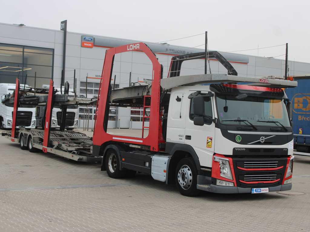 Volvo FM 460, EURO 6, VEB+, INDEPENDENT AIR CONDITIONING, + LOHR (2006) - Truk pengangkut mobil: gambar 3 Volvo FM 460, EURO 6, VEB+, INDEPENDENT AIR CONDITIONING, + LOHR (2006) - Truk pengangkut mobil: gambar 3