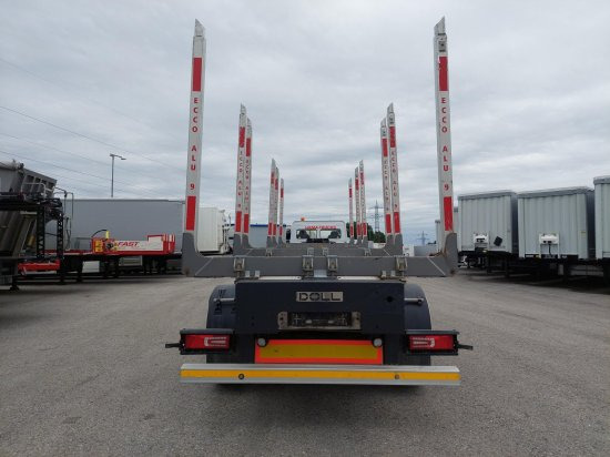 DOLL Holzauflieger H3S-12, Tydraul , Langholz, 2+4 verstellbare Rungenpaare, Langholz, Liftachse, - Semi-trailer pengangkut kayu: gambar 3 DOLL Holzauflieger H3S-12, Tydraul , Langholz, 2+4 verstellbare Rungenpaare, Langholz, Liftachse, - Semi-trailer pengangkut kayu: gambar 3
