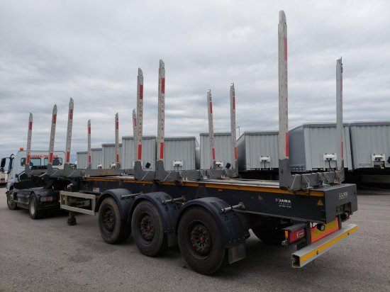 DOLL Holzauflieger H3S-12, Tydraul , Langholz, 2+4 verstellbare Rungenpaare, Langholz, Liftachse, - Semi-trailer pengangkut kayu: gambar 2 DOLL Holzauflieger H3S-12, Tydraul , Langholz, 2+4 verstellbare Rungenpaare, Langholz, Liftachse, - Semi-trailer pengangkut kayu: gambar 2