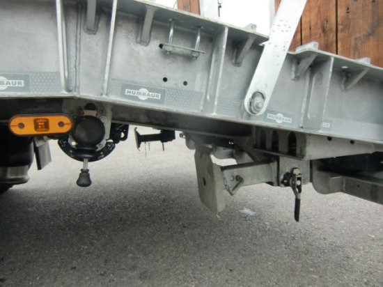 Trailer low bed baru HUMBAUR HBTZ 217224 BS schräg Tandem-Tieflader Verzinkt,  SAF-Achsen,: gambar 14