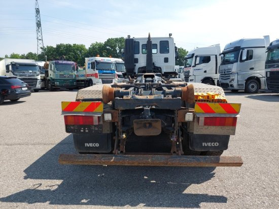 Iveco 8x4 Meiller Abroller, Automatik, E6, Retarder, - Hook lift, Truk derek: gambar 5 Iveco 8x4 Meiller Abroller, Automatik, E6, Retarder, - Hook lift, Truk derek: gambar 5