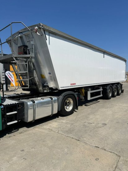 Kempf SKM 39 Alu-Kastenmulde 55m³ Rollplane - Semi-trailer jungkit: gambar 1 Kempf SKM 39 Alu-Kastenmulde 55m³ Rollplane - Semi-trailer jungkit: gambar 1