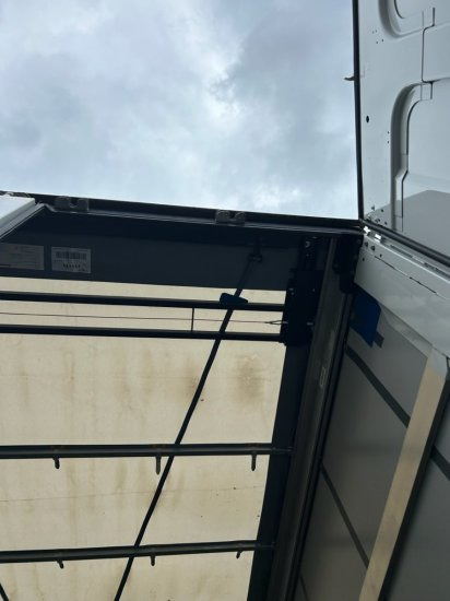 Semi-trailer dengan terpal samping baru Krone 1-achs Auflieger, Heckabstützung XL Zertifikat, Edscha-Verdeck,: gambar 10