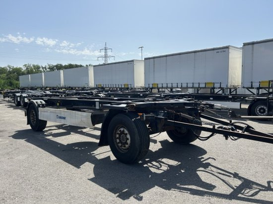 Krone AZ 18, Standard-Lafette BPW-Achsen, - Trailer pengangkut mobil: gambar 3 Krone AZ 18, Standard-Lafette BPW-Achsen, - Trailer pengangkut mobil: gambar 3