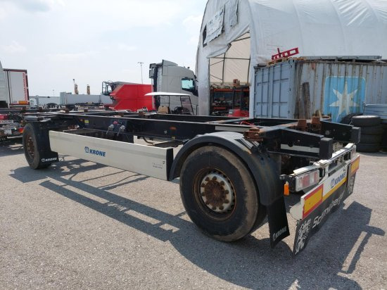Krone AZ 18, Standard-Lafette Krone-Achsen, - Trailer pengangkut mobil: gambar 4 Krone AZ 18, Standard-Lafette Krone-Achsen, - Trailer pengangkut mobil: gambar 4