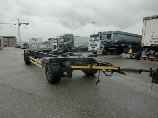 Krone AZ18, Maxi BDF-Lafette, BPW-Achsen - Trailer pengangkut mobil: gambar 1 Krone AZ18, Maxi BDF-Lafette, BPW-Achsen - Trailer pengangkut mobil: gambar 1