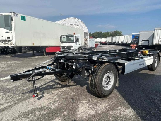 Krone AZW 18, Lafette, Krone-Achsen, Neu - Trailer pengangkut mobil: gambar 1 Krone AZW 18, Lafette, Krone-Achsen, Neu - Trailer pengangkut mobil: gambar 1