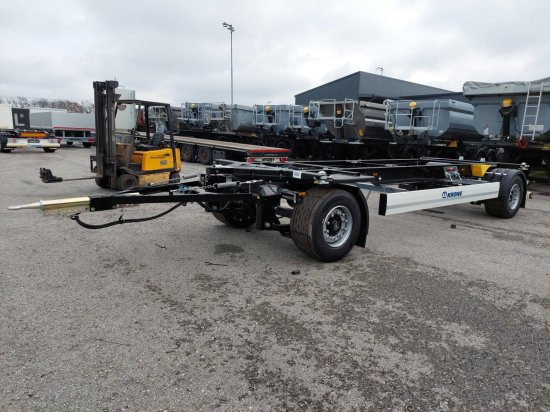 Krone AZW 18, Maxilafette, Verstelldeichsel - Trailer pengangkut mobil: gambar 3 Krone AZW 18, Maxilafette, Verstelldeichsel - Trailer pengangkut mobil: gambar 3