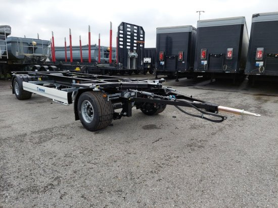 Krone AZW 18, Maxilafette, Verstelldeichsel - Trailer pengangkut mobil: gambar 1 Krone AZW 18, Maxilafette, Verstelldeichsel - Trailer pengangkut mobil: gambar 1