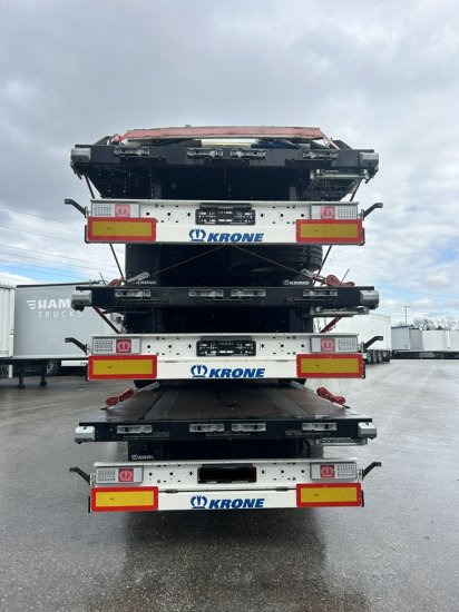 Krone Bordwandplanenauflieger , Einsteckrungen, Liftachse, SAF-Achsen, - Semi-trailer dengan terpal samping: gambar 3 Krone Bordwandplanenauflieger , Einsteckrungen, Liftachse, SAF-Achsen, - Semi-trailer dengan terpal samping: gambar 3