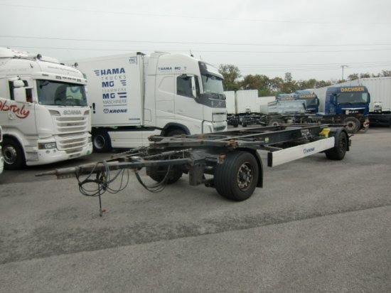 Krone Maxi Lafette BPW Achsen 3 Stück - Trailer pengangkut mobil: gambar 1 Krone Maxi Lafette BPW Achsen 3 Stück - Trailer pengangkut mobil: gambar 1