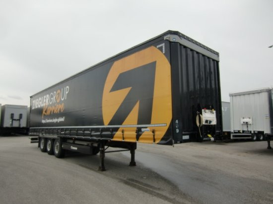 Krone SD Planenauflieger Liftachse, BPW-Achse, Palettenkasten, Edscha-Verdeck mehrere Einheiten - Semi-trailer dengan terpal samping: gambar 3 Krone SD Planenauflieger Liftachse, BPW-Achse, Palettenkasten, Edscha-Verdeck mehrere Einheiten - Semi-trailer dengan terpal samping: gambar 3