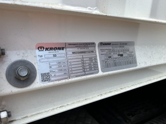 Krone SDK27 Dryliner Koffer Auflieger, Zurschienen, Mehrere Einheiten verfügbar - Semi-trailer kotak tertutup: gambar 5 Krone SDK27 Dryliner Koffer Auflieger, Zurschienen, Mehrere Einheiten verfügbar - Semi-trailer kotak tertutup: gambar 5