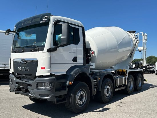 MAN 35.480 8x4, Betonmischer, Schwing Stetter 10 m³, 36 Tonnen - Truk pengaduk beton: gambar 1 MAN 35.480 8x4, Betonmischer, Schwing Stetter 10 m³, 36 Tonnen - Truk pengaduk beton: gambar 1