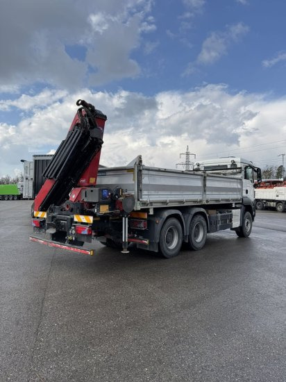 MAN TGS 26.430 6x4 3-Seitenkipper, HMF 2020K-RC Heckkran abnehmbar, - Truk jungkit, Truk derek: gambar 4 MAN TGS 26.430 6x4 3-Seitenkipper, HMF 2020K-RC Heckkran abnehmbar, - Truk jungkit, Truk derek: gambar 4